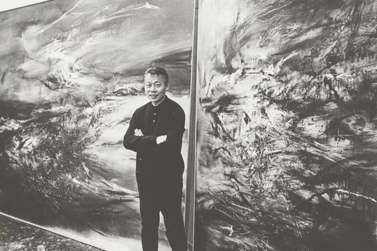 Why Zao Wou-ki is the best seller of the Chinese art market